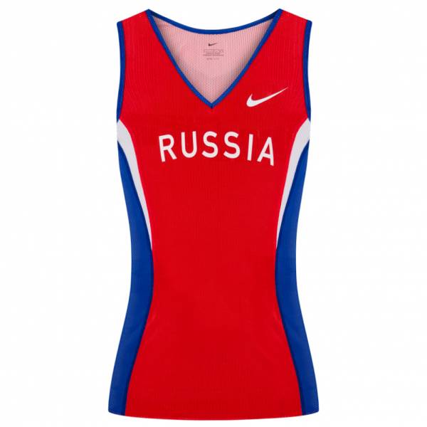 Nike Russland Damen Leichathletik Singlet Shirt 713400-601