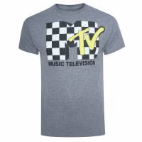MTV Check Logo Heren T-shirt POMTS196GRH