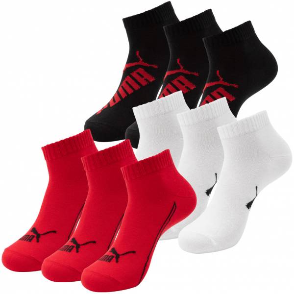 PUMA Graphic Kinder Quarter-Socken 9 Paar 274011001-852