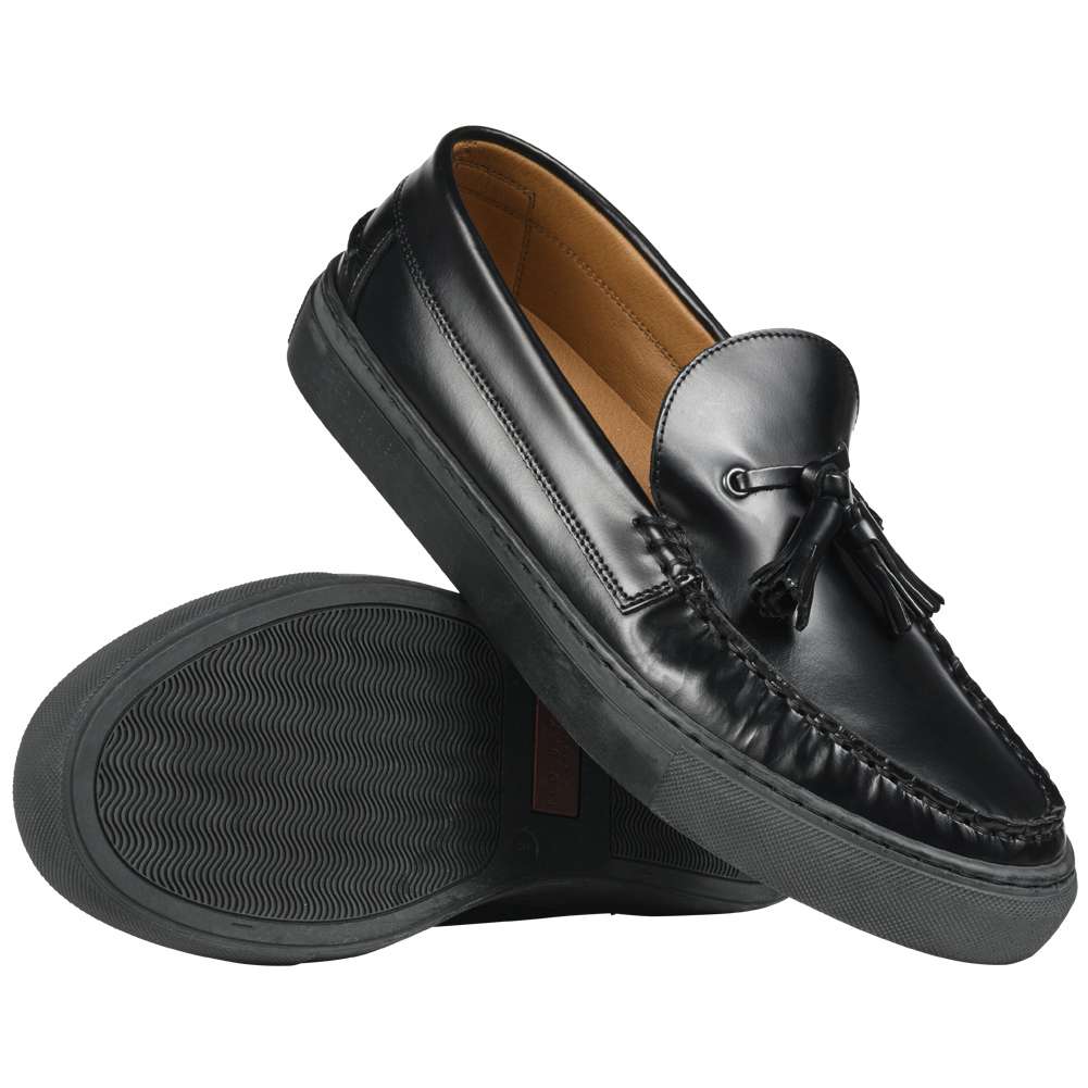 TED BAKER Hi Shine Tassel Loafer Men Low shoes 261654-BLACK
