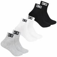 DC Shoes Quarter Unisex Skarpety 3 pary wiele DC-23 KWARTAŁ