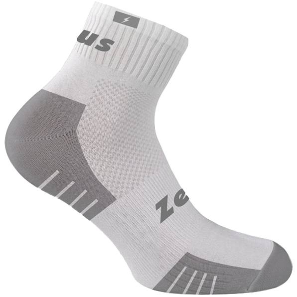 Zeus Fitness Socks white