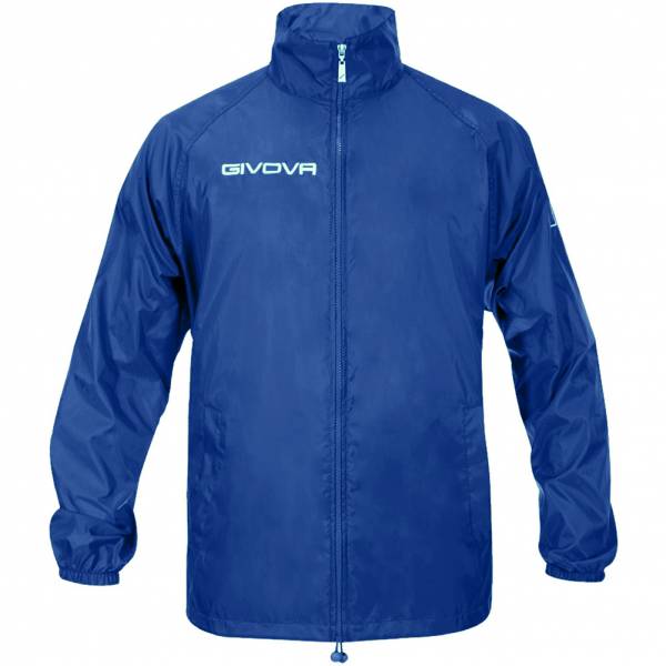 Rain Basico Jacket Blue 2XL Man DressInn Men Clothing Jackets Rainwear 