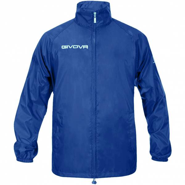 Givova Veste de pluie Rain Basico bleu
