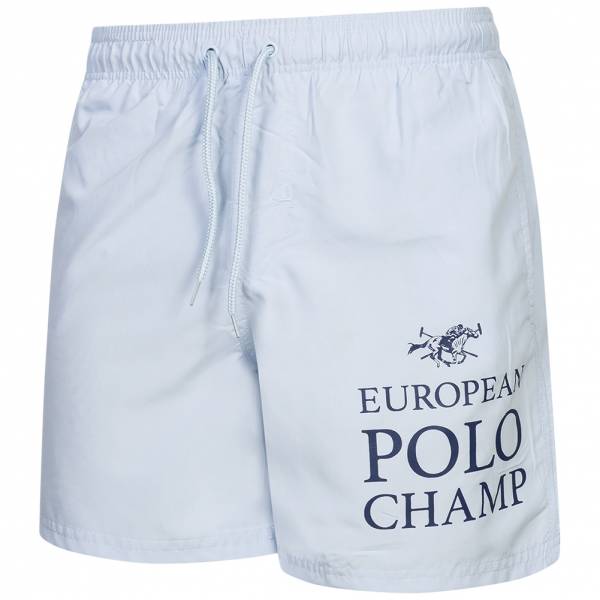 EUROPEAN POLO CHAMP Hommes Short de bain EPCSWIM-BLEU CLAIR