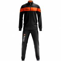 Zeus Tuta Apollo Men Tracksuit Black Neon Orange