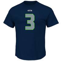 Seattle Seahawks Majestic #3 Wilson NFL Herren T-Shirt MSH2231NL