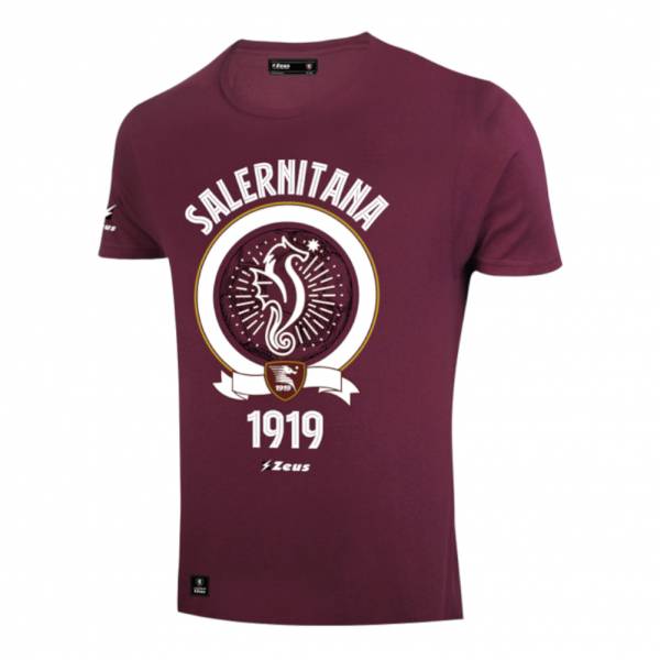 US Salernitana 1919 Zeus Men T-shirt dark red