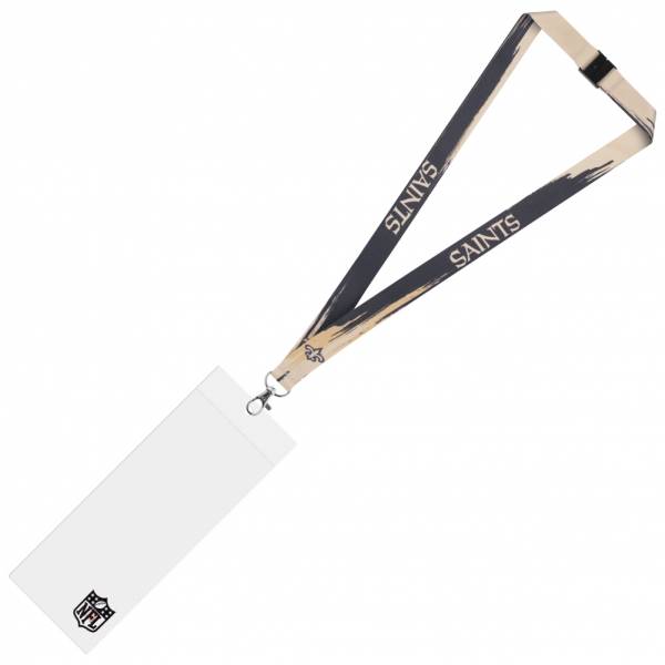 New Orleans Saints NFL Fan lanyard with ticket holder LYNNFPAINTNS