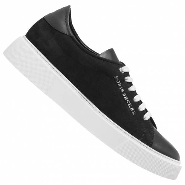 BORIS BECKER Cearbhall Hommes Sneakers en cuir 21WBBMSHO00001-NOIR