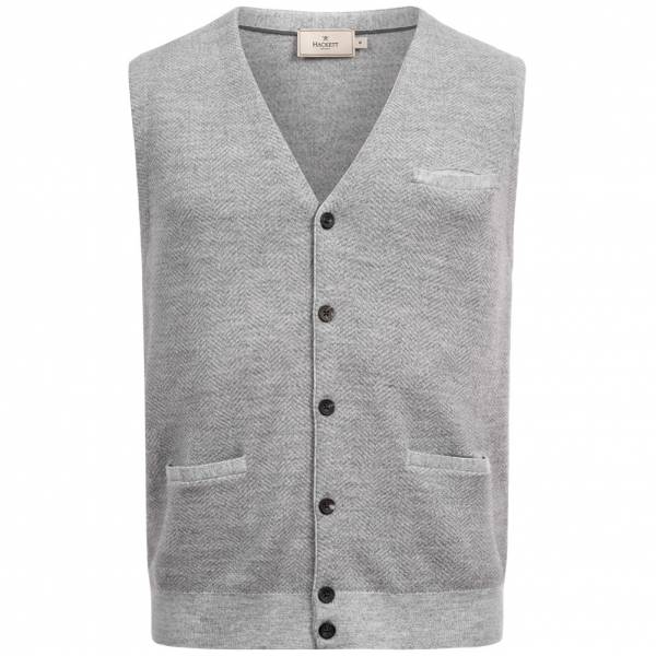 Hackett London Mayfair HBone Herren Wollweste HM702386-945