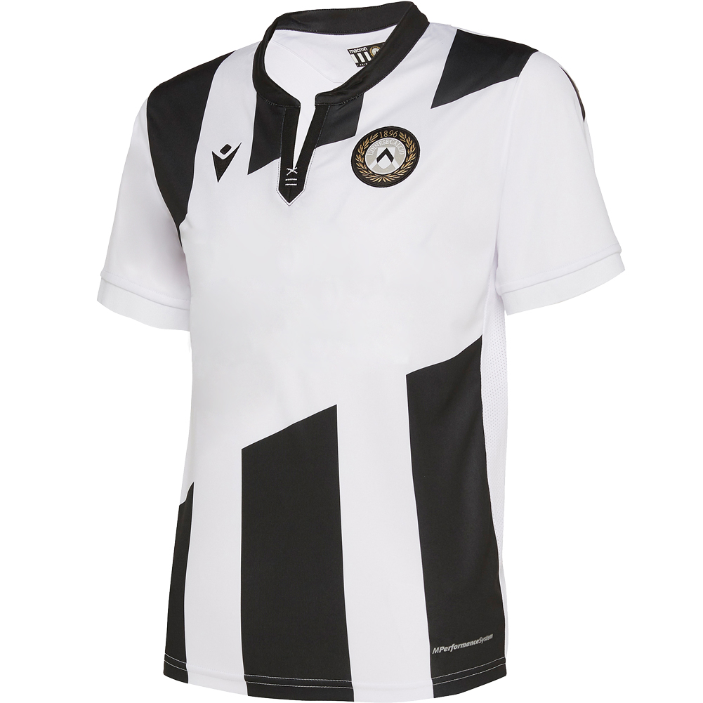 Macron UDI M20 Primera camiseta oficial de la Udinese de fútbol 2020/21 para niño 