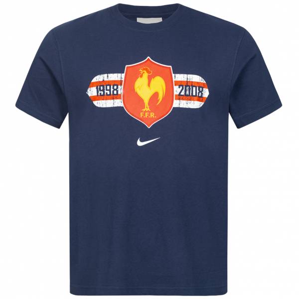 France FFR Nike Men Rugby T-shirt 329525-410