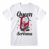 Nightmare Before Christmas Queen Of Screams Men T-shirt NBX06281TSW