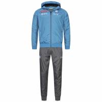 SSC Neapel EA7 Emporio Armani Hombre Con capucha Chándal de presentación azul EASSCN23R08-AZZURRO