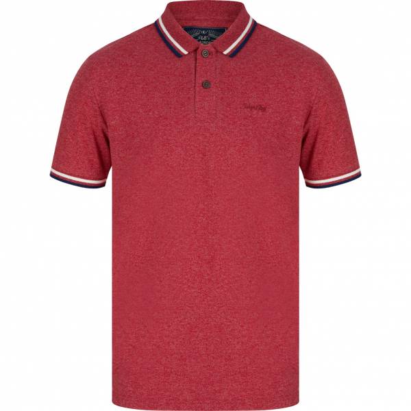 Tokyo Laundry Thornwood Herren Polo-Shirt 1X15426R1 Chili Pepper