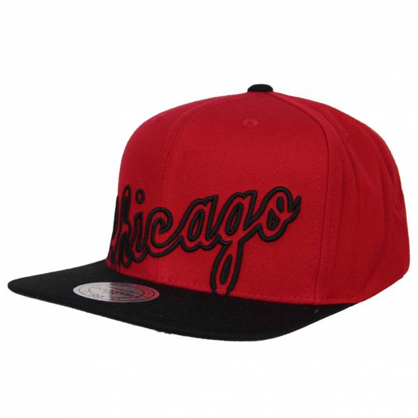 Mitchell & Ness Casquettes Logo Chicago Bulls de la NBA Cropped MN-HWC-117AZ-CHIBUL-REDBLK