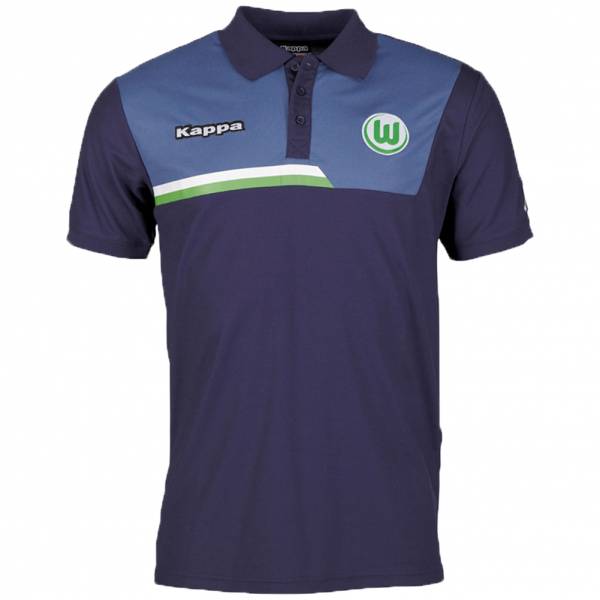 VFL Wolfsburg Kappa Herren Polo-Shirt 402336
