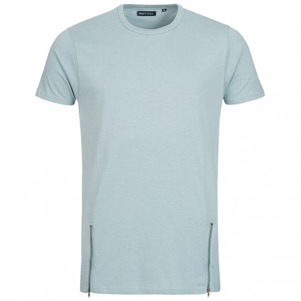 ANELLO BRAVE T-Shirt da uomo girocollo con doppio zip Falcon MTS-36FALCONH blu