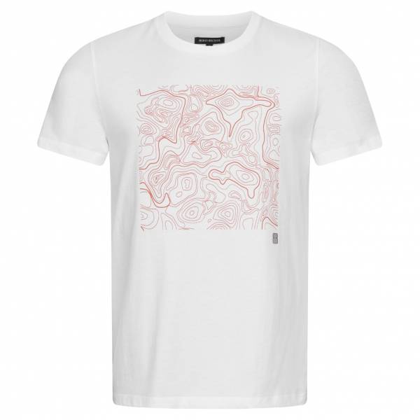 BORIS BECKER "Basil" Herren Premium T-Shirt 21WBBMTST00009-WHITE