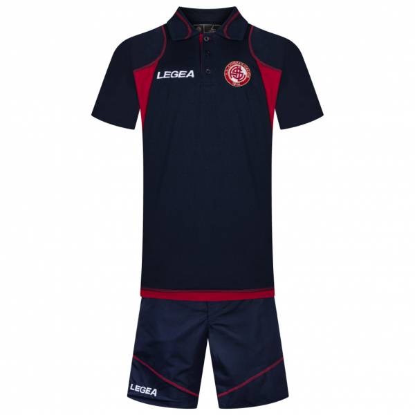 AS Livorno Calcio Legea Mężczyźni 2-częściowy zestaw reprezentacyjny 3-AH-4830 Granatowy