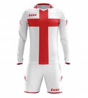 Zeus Kit Croce Herren Trikot-Set bianco/rosso