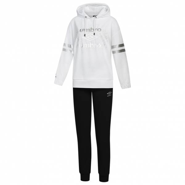 Umbro Premium Femmes Survêtement 32083S-Blanc cassé-Noir