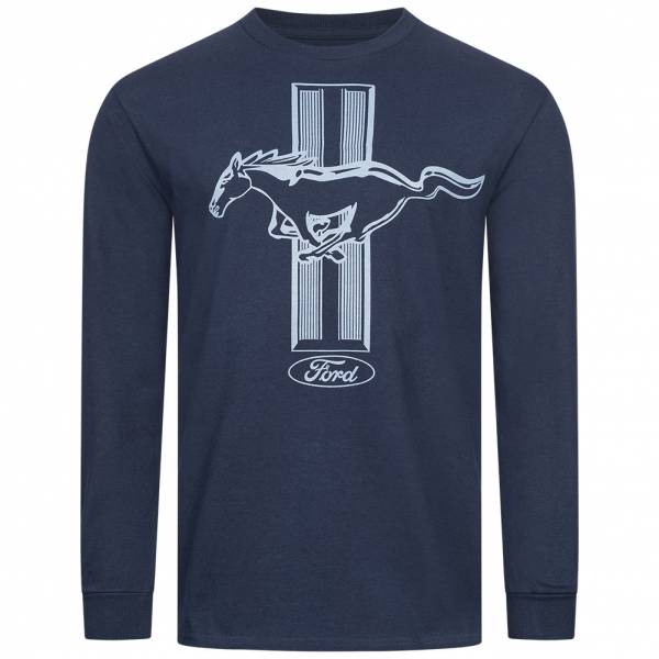 FORD MUSTANG Podium Hommes Haut à manches longues POMLT535NVY