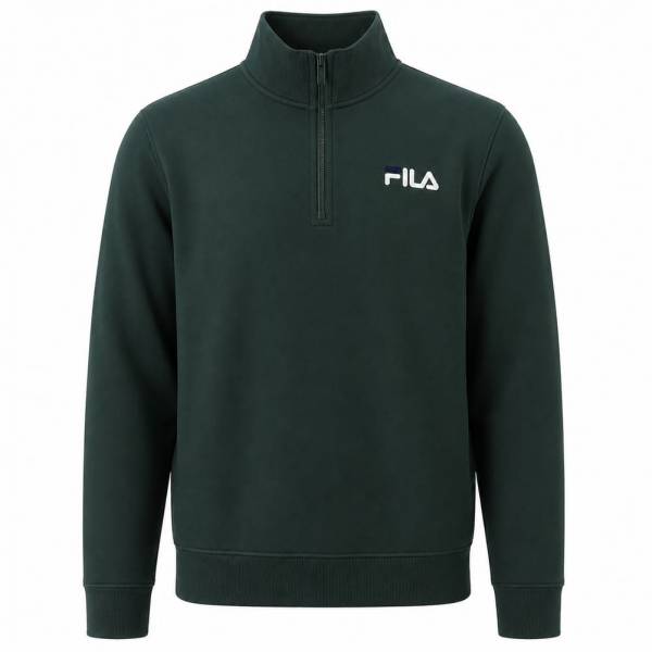 FILA "Adam" Retro Uomo 1/4-Zip Felpa LMPSM019-Mediterranea