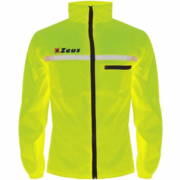 Zeus Hombre Chaqueta de running reflectante amarillo