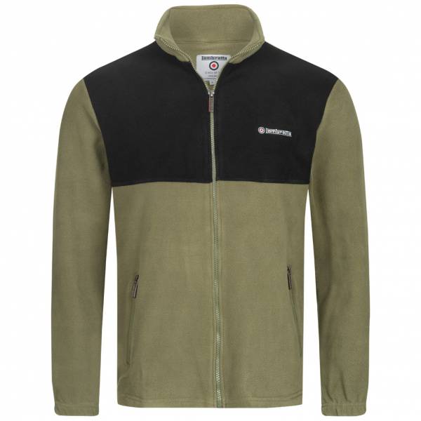 Image of Lambretta Color Block Polar Uomo Giacca in pile SS0188-GRN