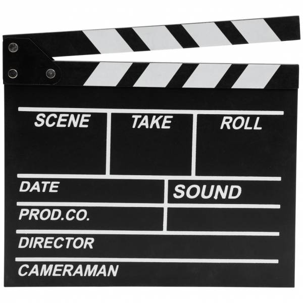 HIDETOSHI WAKASHIMA &quot;Tokyo Story&quot; Clapper board black