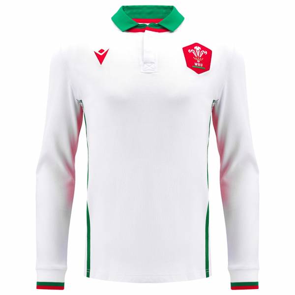 Wales WRU macron Rugby Hommes Maillot third à manches longues 60004625