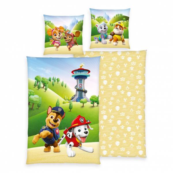 Psi Patrol Pościel Zestaw 135 x 200 cm + 80 x 80 cm 4432636077998