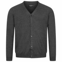 RUSSELL Knit Cardigan Hommes Cardigan 0R715M0-Charbon de bois-Marne