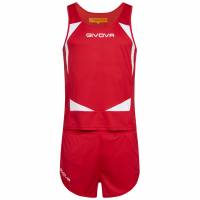 Givova Kit Esparta Conjunto de atletismo Camiseta + Pantalones cortos KITA05-1203