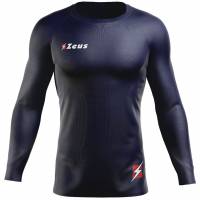 Zeus Fisiko Haut base-layer Haut de sport à manches longues marine