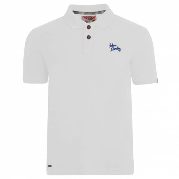 Tokyo Laundry Florenzi Herren Polo-Shirt 1X8910AR Optic White