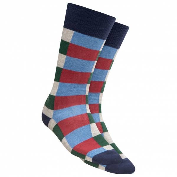 Hackett London Quadrat Block Hommes Chaussettes 1 paire HMU50663-5AL