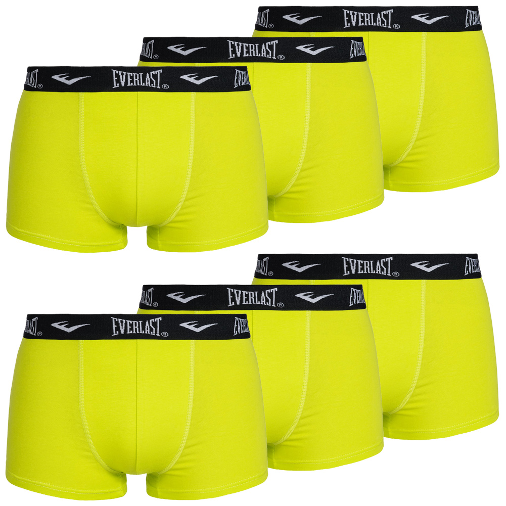 Everlast Men's 6 Pack Boxer Shorts green EV32347