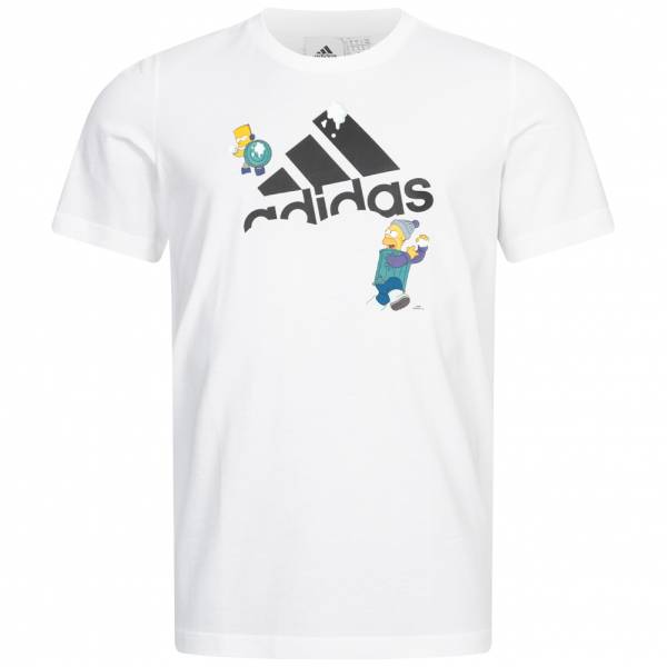 adidas x The Simpsons Snowball Fight Graphic Heren T-shirt GS6309