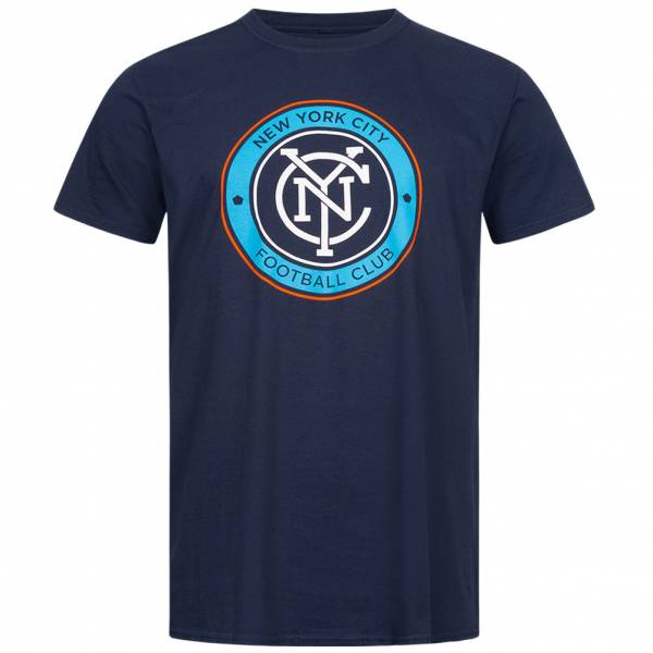 New York City FC Fanatics MLS Logo Hommes T-shirt 1600MNVY1ADNYC