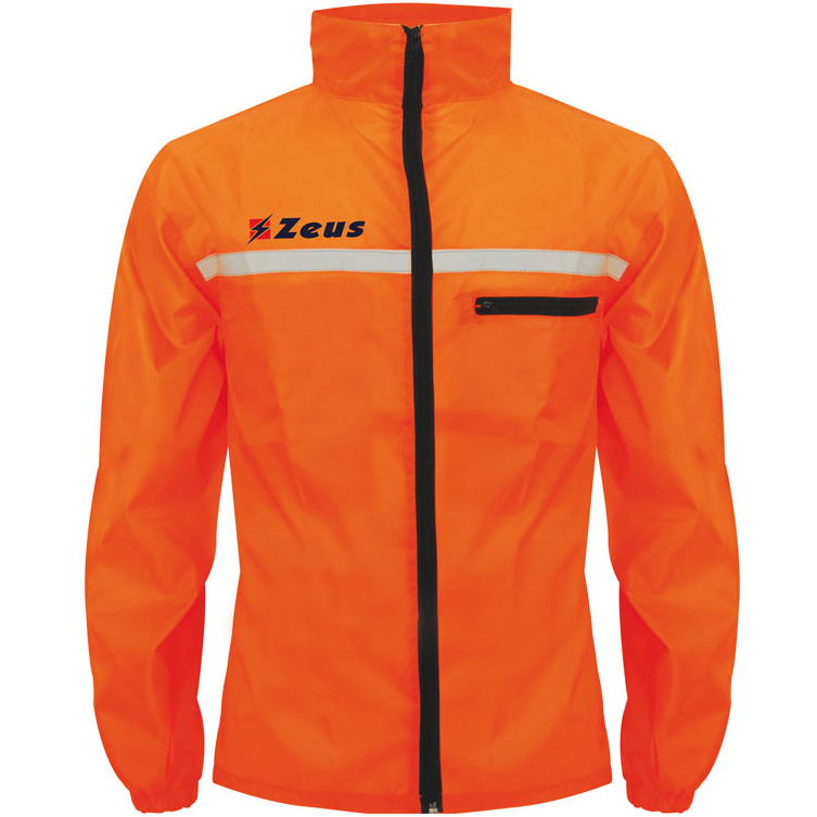 Mens orange hotsell running jacket