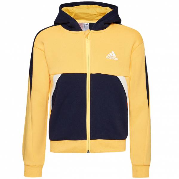 Adidas Fleece Dzieci Rozpinana bluza H39309