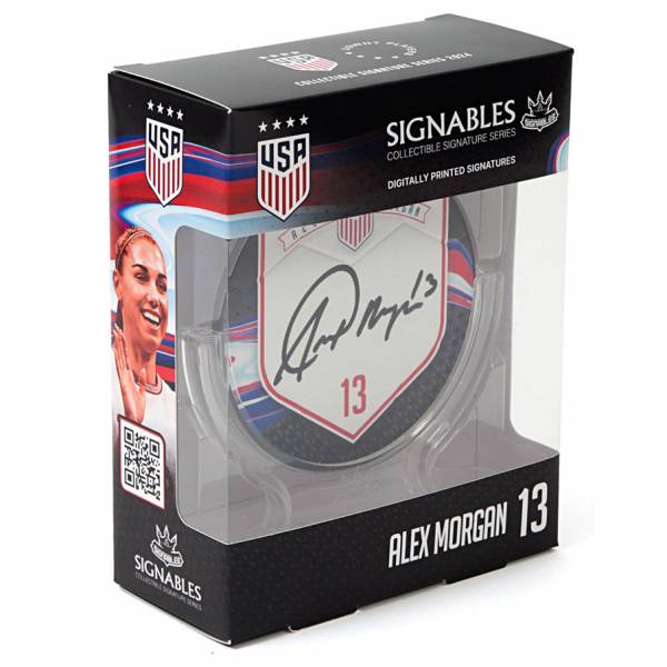 USA Alex Morgan #13 Pallone da calcio Oggetto da collezione 14 cm 850056417808