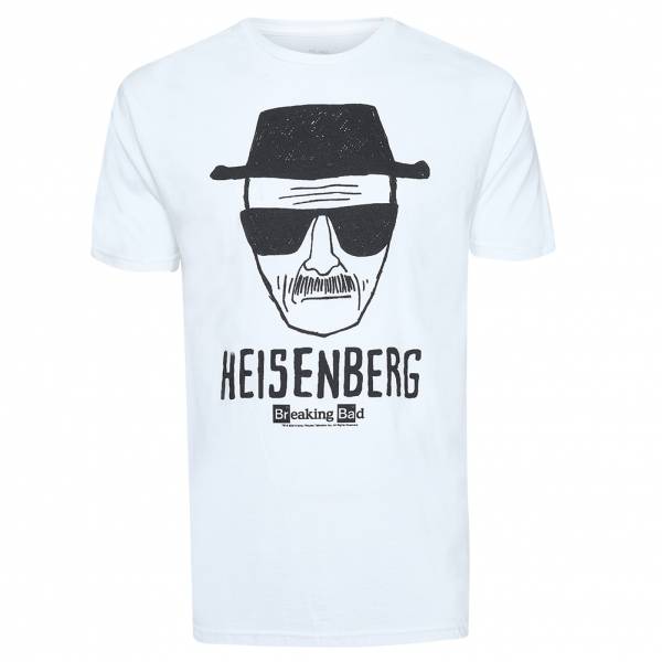 BREAKING BAD Heisenberg Mężczyźni T-shirt TRMTS028WHT
