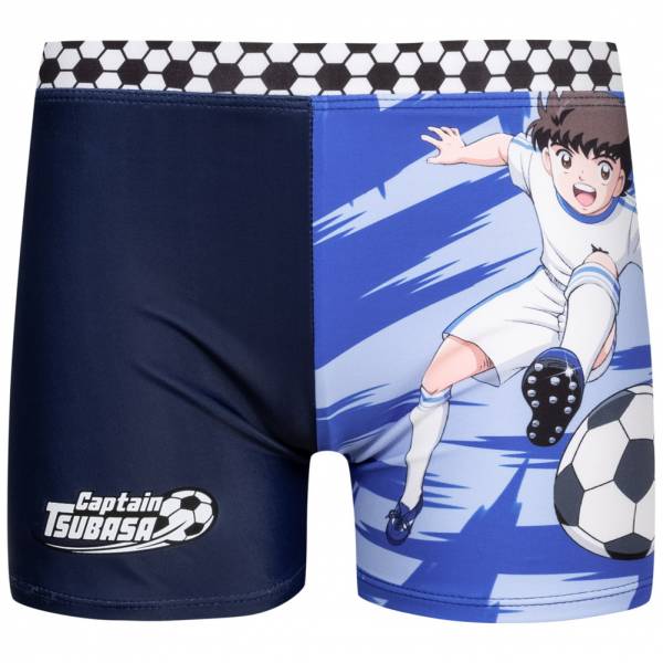 Captain Tsubasa Garçon Boxer de bain ET1926-bleu