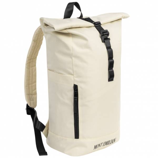 MONT EMILIAN &quot;Perpignan&quot; roll top Sac à dos beige