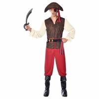 Costume da pirata d'alto mare Uomo 99107