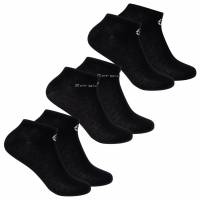 Sergio Tacchini Unisex Sneaker Socken 3 Paar schwarz SA14167139
